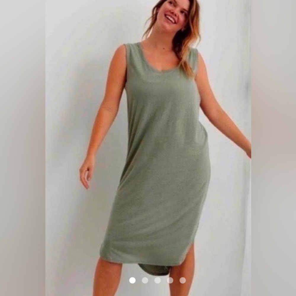 Aerie Midi Shift Dress
